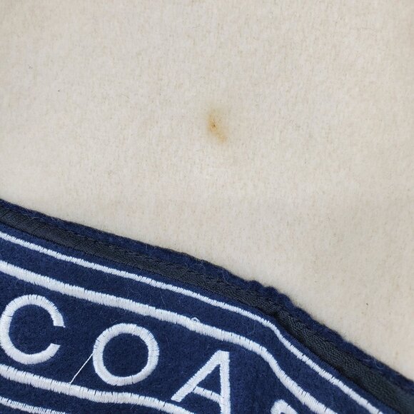 Vintage Porsha Winer West Arctic Coast Varsity Coat Jacket Large Polar Bear 90s - Picture 8 of 16